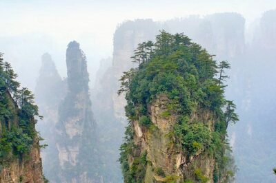 1-Day Private Tour to ZJJ National Forest Park & Avatar Mountain - Route breakdown: Golden Whip Brook to Tianzi Mountain