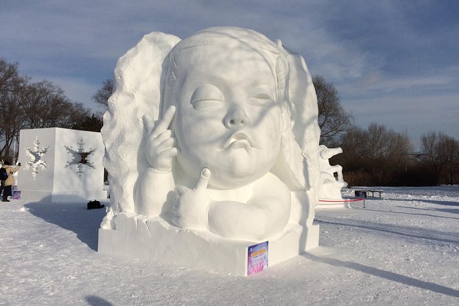3-Day Harbin City Private Tour in Your Way in Winter Season - Day 1 on Sun Island: Snow Fair in the Same Place, Then Night Ice World