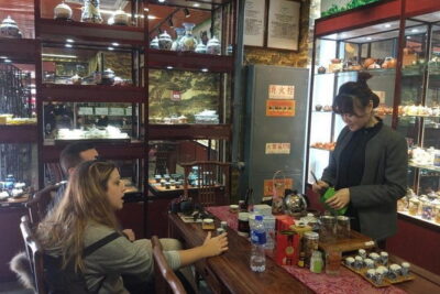 3-hour Morning/Afternoon Tea Tasting on Maliandao Street & Dimsum - Getting to the right spot: Line 7 Wanzi exit details