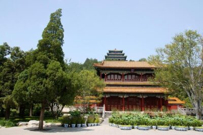 4 Hours Private Discover Beijing Tour by Sidecar - White Dagoba and the Miaoying Temple stop