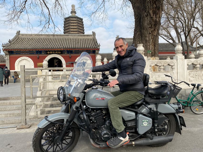 Beijing: 4 hours Discover City by Sidecar - White Pagoda (Liao dynasty) pass-by: a quiet historical marker