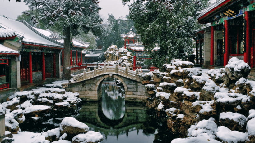Beijing: Beihai park e-ticket entry - Inner gardens and courtyards: when the quieter details matter