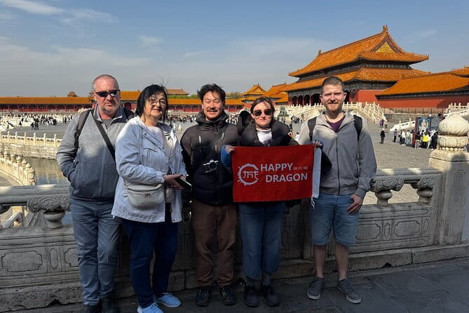 Beijing Forbidden City Small Group Tour with Tickets - Stop 1: China Children Arts Theatre Parking Lot setup