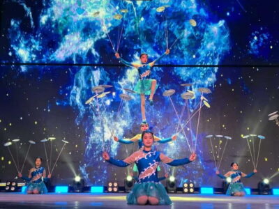 Beijing: Qinle Palace Acrobatics Show Ticket - Stage Effects: Holographic Han Palace and Chime Matrices