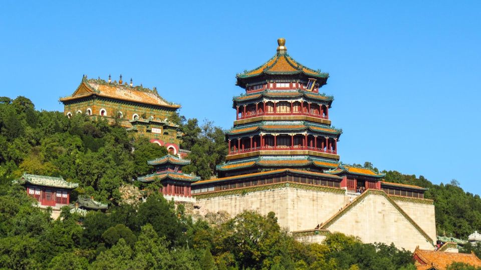 Beijing: Summer Palace, Sacred Road&Ming Tombs Private Tour - Summer Palace: Long Corridor, Marble Boat, and Kunming Lake