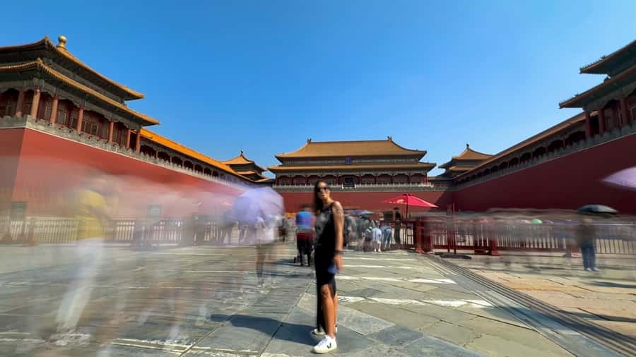 Beijing: Temple of Heaven and Forbidden City Private Tour - Temple of Heaven with a local-morning vibe
