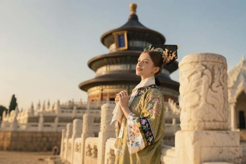 Beijing: Temple of Heaven Hanfu Photography with Ticket - Step 1: Picking Your Hanfu Outfit and Getting Styled
