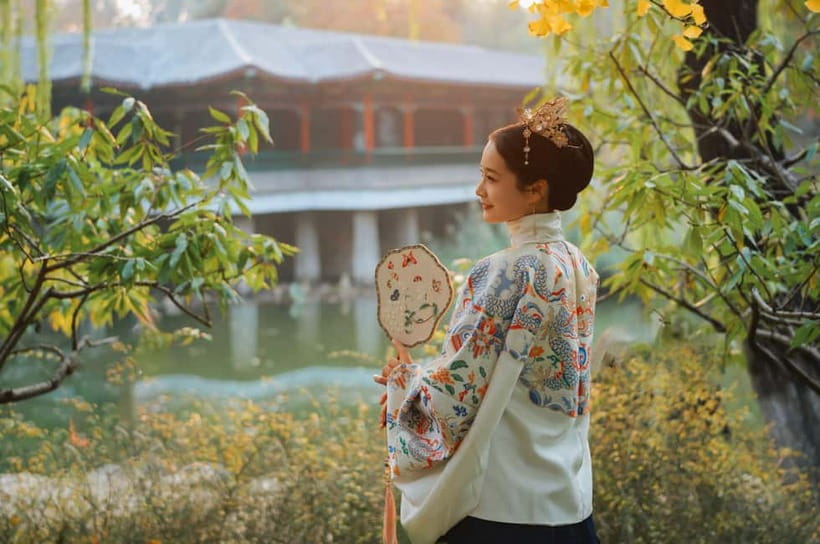 Beijing Traditional Hanfu Experience & Photoshoot for Groups - Digital photos: raw + retouched files you can share