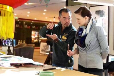 Beijing Wangfujing Calligraphy Class by Forbidden City - The Hutong Calligraphy session: how the hour is paced