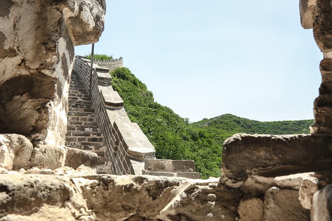 Beijing's Forbidden City with Special Viewing of Treasure Gallery and the Great Wall Ruins at Badaling - Badaling Great Wall Ruins: steep steps, strong views, and fewer crowds