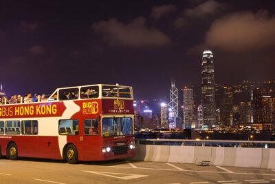 Big Bus Hong Kong Panoramic Night Tour by Open-Top Bus - How the route feels: a guided ride with real hop-off flexibility