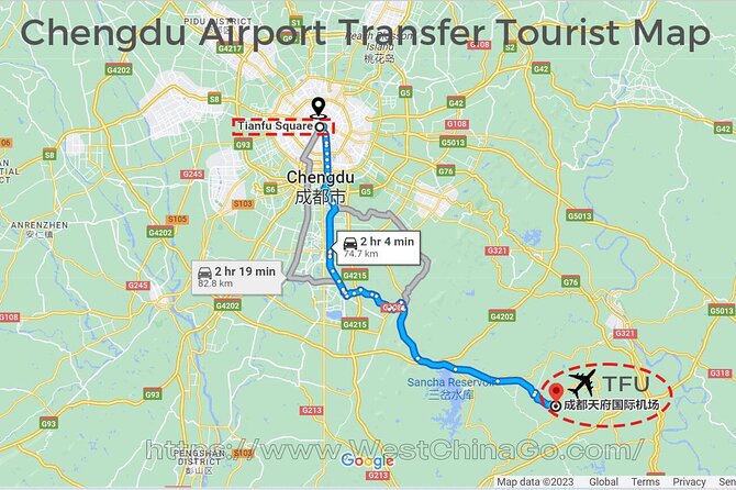 Chengdu Tianfu Airport Private Transfer - The drive itself: what 1.5 hours feels like in a private, air-conditioned car