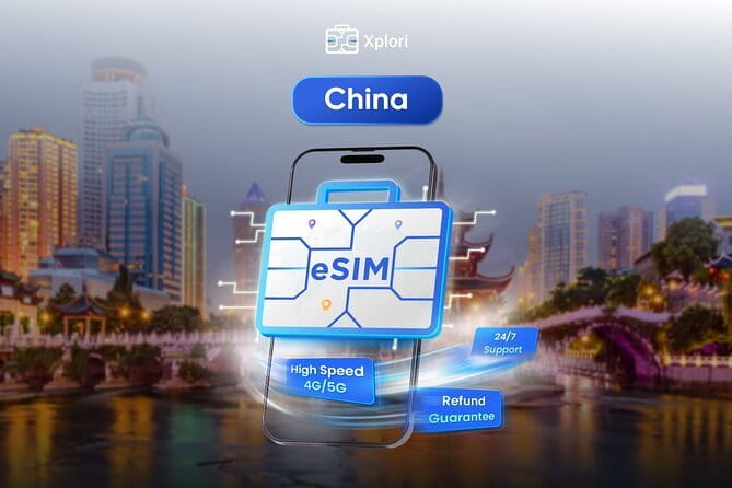 China eSIM (3-30 days. Up to 60GB) - Key highlights before you buy