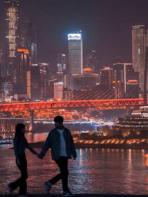 Chongqing deep explore 10 sights & typical lunch and dinner - Grand Theater Night Views and Included Photo Support