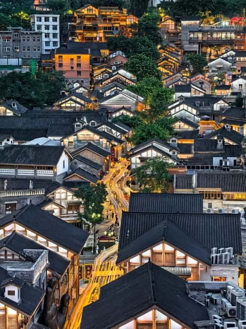 Chongqing: Magic Night View and Secret Viewing Spots Tour - Transportation plan: metro once, taxis twice, and why that’s a good trade