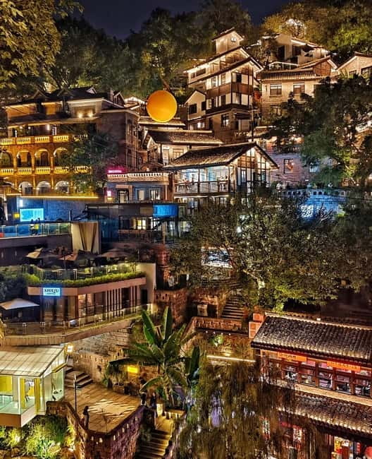 Chongqing: Surreal Urban, Ancient Town, and Secret Viewpoint - Ciqikou Ancient Town: port-town streets and snack breaks