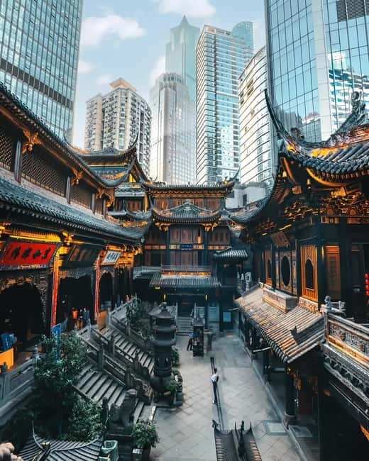 Chongqing: Trendy Spots, Cableway & Ferry Private Tour - The river cableway in a glass cabin: where your pulse joins the trip