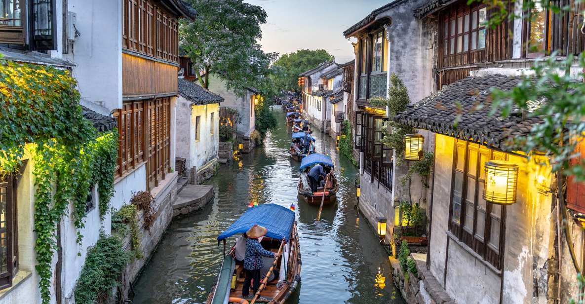 Discover Suzhou & Zhouzhuang: Private Day Trip - Zhouzhuang Water Town: Boat Ride, City Gate Wall, and Old Streets