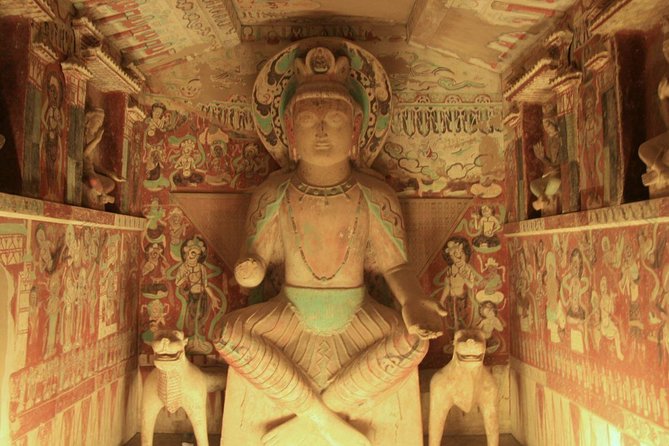 Dunhuang Private Day Tour Mogao Grottoes, Singing Dunes and Crescent Moon Spring - Crescent Moon Spring: An Oasis You Can Actually Sense