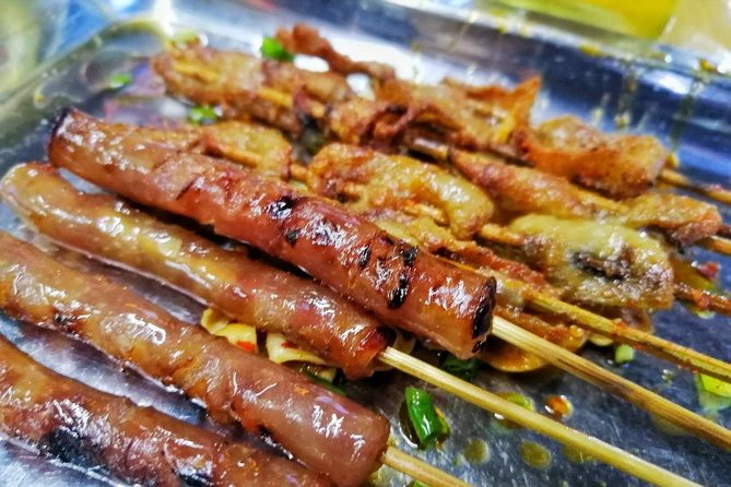 Evening Foodie Adventure in Chengdu the Land of Plenty - Stop 3: Beef Cake in a Local Alley + Spicy Glass Noodles