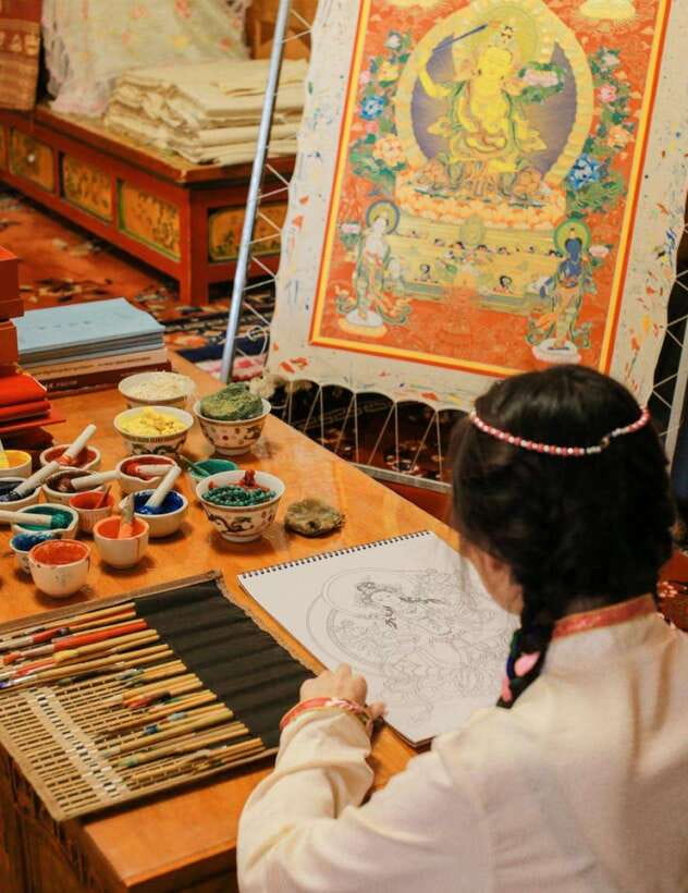 From Chengdu: Tibetan Village Live as a Tibetan Day Tour - The Lungta blessing ritual: a small act with big symbolism