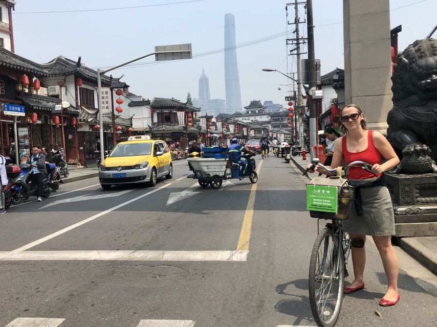 Full-Day Shanghai Classic Bike Tour - Pudong Ferry Option: Seeing Two Sh