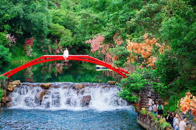 Glass Bridge Waterfall Ravine Underground River Cave Private Tour - Gulong Gorge and the Grand Glass Skywalk Bridge