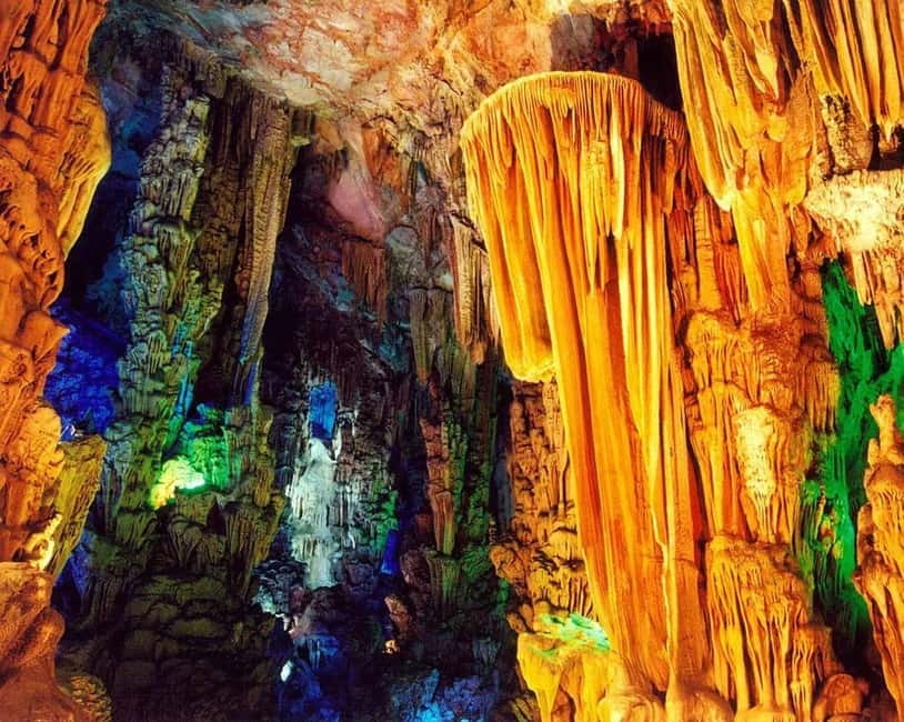 Guilin: 1-Day Cave, Xianggong Hill, Bamboo Boat & Show - Key things I’d circle on your plan