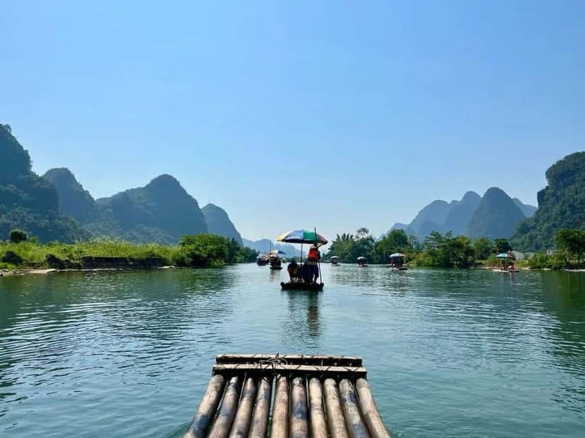 Guilin: 1-Day Cave, Xianggong Hill, Bamboo Boat & Show - Impression Liu Sanjie: a river-and-mountain show that uses nature on purpose
