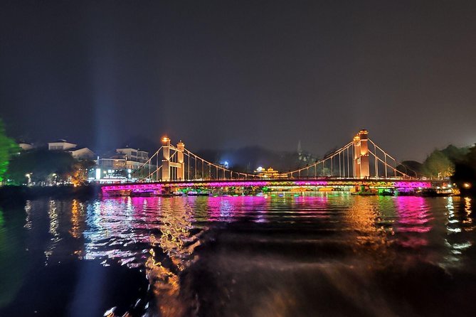 Guilin Four lakes night cruise with the English speaking driver from Guilin hotel - The Real Star: One Hour on the Four Lakes Loop at Night