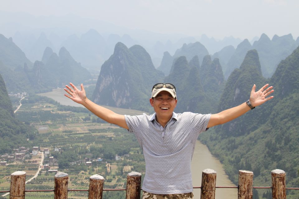 Guilin: Private Mountains and Rivers Day Tour - Cable car and bridge walk: the “views in between” bonus