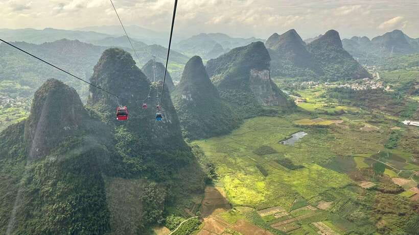 Guilin:1-Day Yangshuo bird's eye view mountains private tour - Pacing in an 8-hour day: transport, walking, and where lunch fits