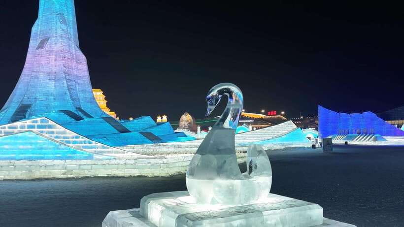 Harbin Ice and Snow Fairyland Private Day Tour - Sun Island at 11:00am: snow sculptures with options to play