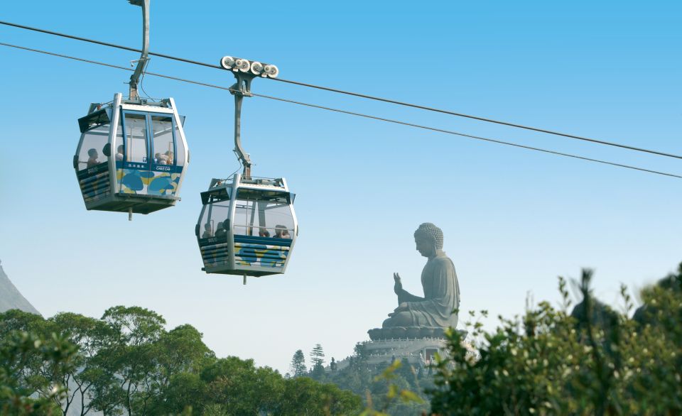Hong Kong: Ngong Ping 360 Cable Car, Tai O & Big Buddha Tour - Tian Tan Buddha: planning around fog and short time blocks