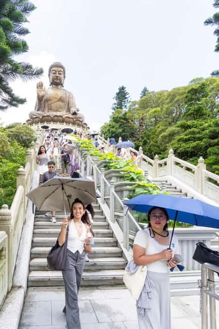 Lantau Island: Priority Cable Car, Tai O & Direct Transfer - Ngong Ping Village and Tian Tan Buddha: what the big icon visit feels like