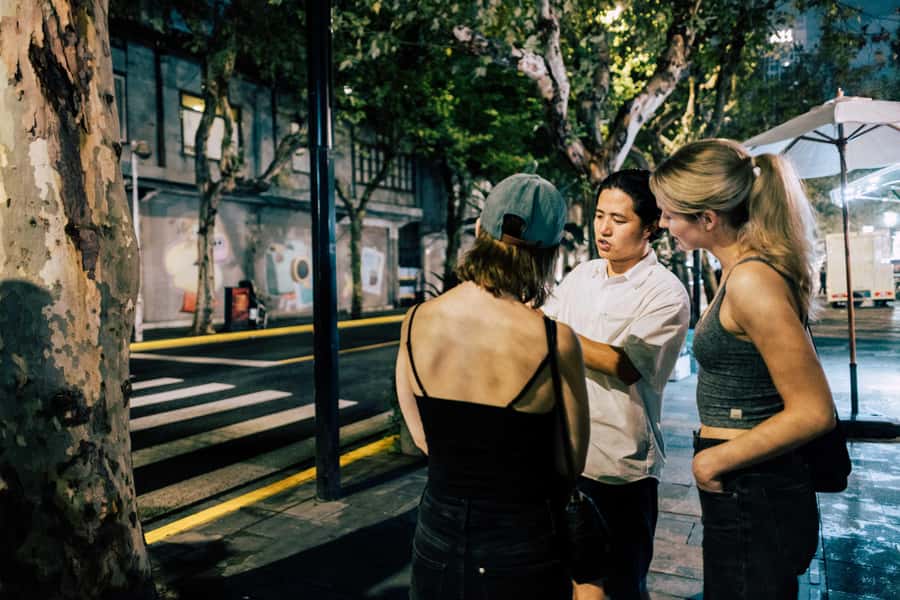Late night food tour in Shanghai's French Concession - What you actually eat: dumplings, noodles, barbecue, and more flavors