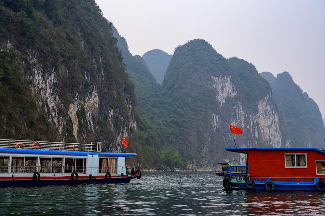 Li River Cruise with bamboo Rafting & Xianggong Hill Private Tour - Xianggong Hill: Karst Views From the Topside Angle
