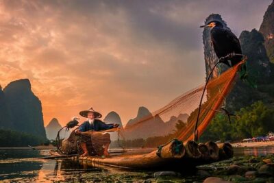 Li River Photography Mini Group Day Tour - Caoping Li River bamboo raft: private one-way ride with photo timing