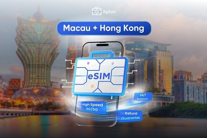 Macau and HongKong eSIM (3 to 30 Days. Up To 60GB of data) - Key Things to Know Before You Buy