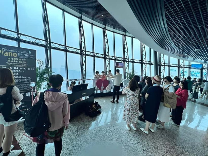 Macau: Macau Tower Observation Deck Ticket - Macau Tower Observation Deck: what the view feels like
