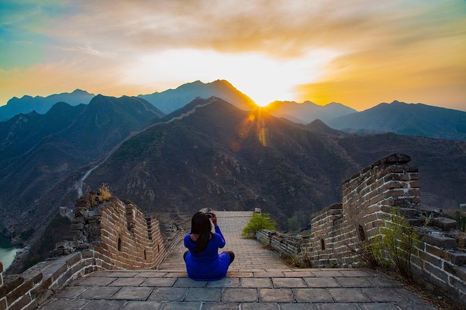 Mutianyu and Huanghuacheng Great Wall Sunset Walking Tour - Mutianyu Great Wall: cable car up, toboggan down