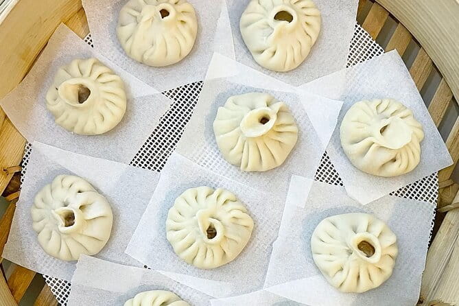 Organic Combo Dumplings & Xiao Long Bao Class with Market Walk) - Getting started at Jordan Station (and what timing changes)