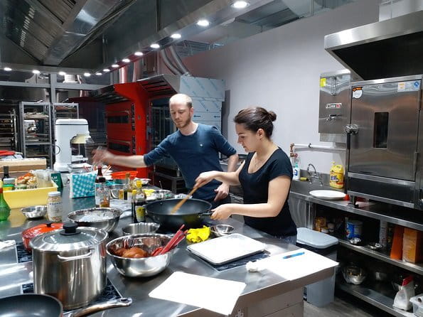 Organic Combo Dumplings & Xiao Long Bao Class with Market Walk) - Temple Street at night: street food learning after you cook