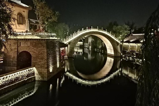 Private Beijing Transfer: Simatai Great Wall and Gubei Water Town - Gubei Water Town after dark: quieter than you expect, prettier than you imagine