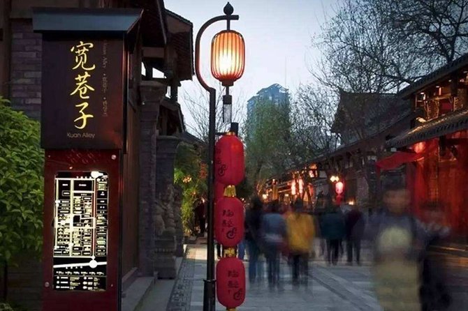 Private Chengdu Highlights Day Trip: Panda Base and City from Chongqing by Train - Kuanzhai Alley: old streets, crafts, and real snack energy