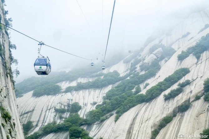 Private Day Tour of Mt. Huashan with Round-Trip Cable Car from Xi'an - Huashan’s Cable Car Is the Real Headliner