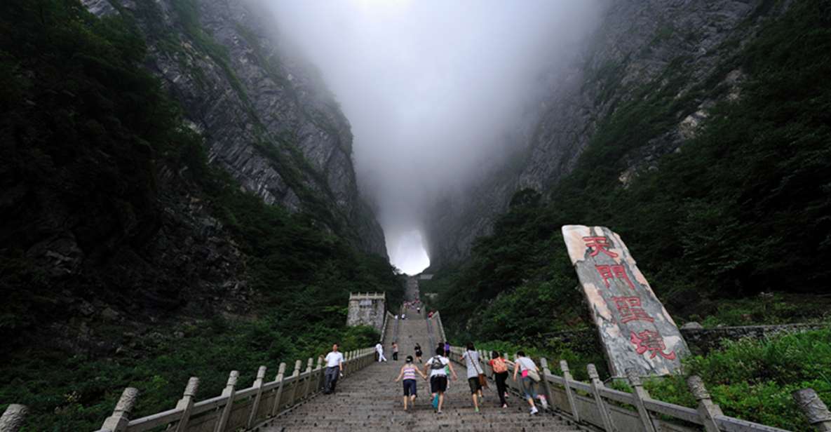 Private Day Tour to Tianmen mountain & Sky walk&Glass Bridge - Tianmen Mountain, before the crowd energy takes over