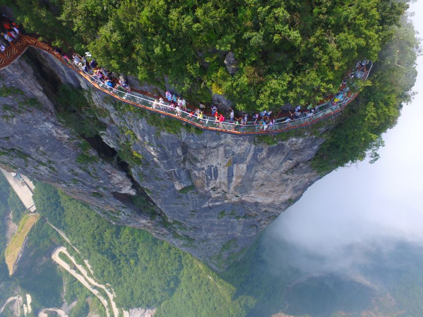 Private Day Tour to Tianmen mountain & Sky walk&Glass Bridge - Tianmen Skywalk: the narrow glass edge moment