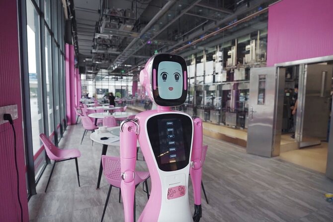 Private Guangzhou High-Tech Tour AI Robot Auto Drive Bus and More - Stop 2: Alibaba’s new-concept supermarket, paid by Alipay automation