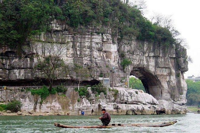 Private Guilin Half Day Tour: Fubo Mountain, Reed Flute Cave and Elephant Hill - Stop 1: Elephant Trunk Hill (Xiangbishan) and the view you walk for